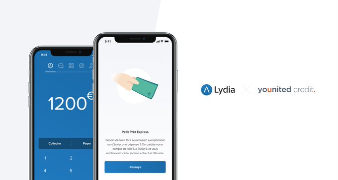 Lydia et Younited Credit lancent le « Petit Prêt Express »