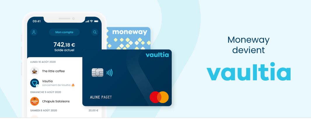 La néobanque Moneway devient Vaultia