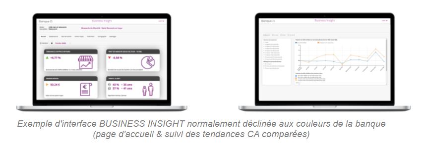 Avec Business Insight, les banques vont pouvoir se doter d'un nouvel outil au service de leurs clients commerçants