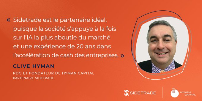 Sidetrade : un nouveau partenariat pour aider les fonds de capital investissement à accélérer le cash