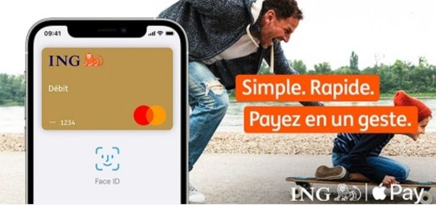 Apple Pay disponible dès aujourd’hui pour les clients ING
