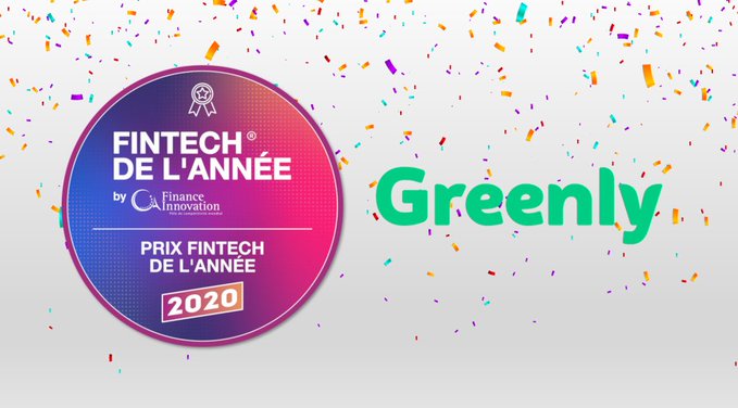 Greenly remporte le prix de la Fintech de l’Année 2020 Greenly remporte le prix de la Fintech de l’Année 2020