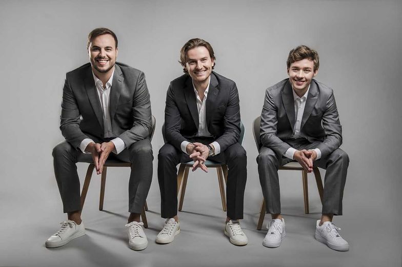 De gauche à droite, les fondateurs Paul Klanschek, Eric Demuth et Christian Trummer