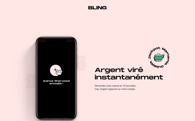4 millions d’euros avancés par Bling, la 1ère App qui dépanne jusqu’à 100€