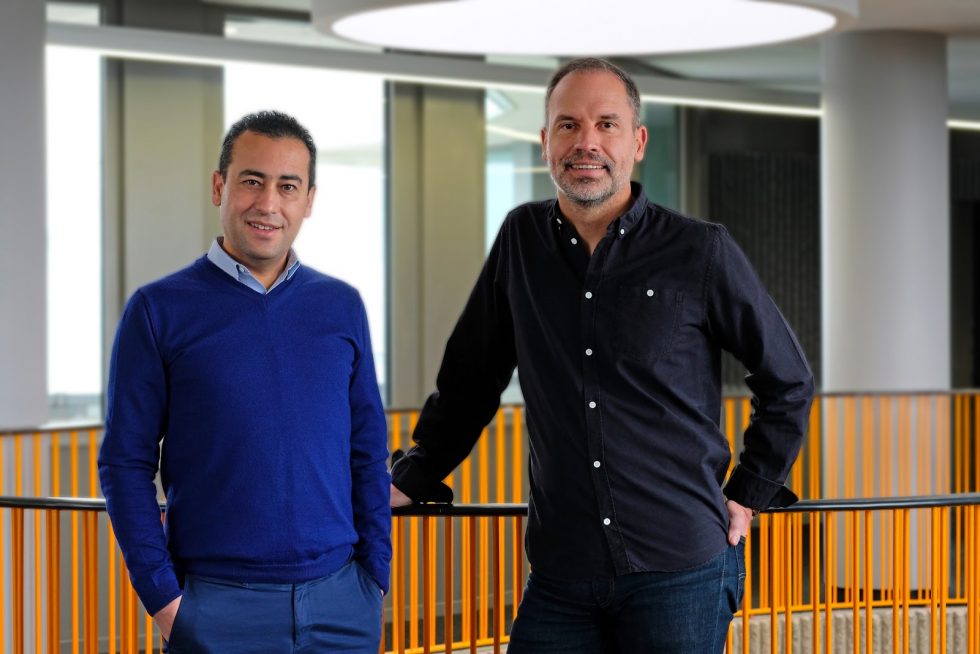 Noureddine Bekrar et Christophe Dandois, co-fondateurs de Leocare