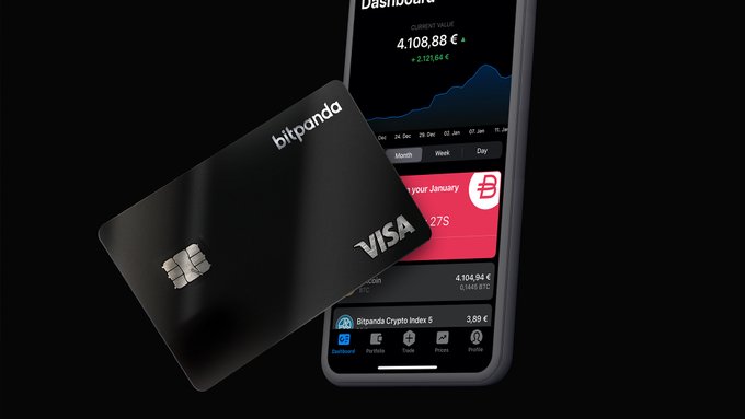 Bitpanda lance la première carte de débit qui permet de payer avec n’importe quel type d’actif