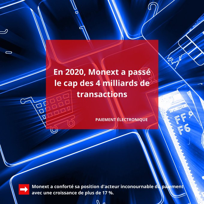 Monext, la filiale du groupe Arkéa, confirme sa position d'acteur incontournable du paiement  avec plus de 4 milliards de transactions traitées