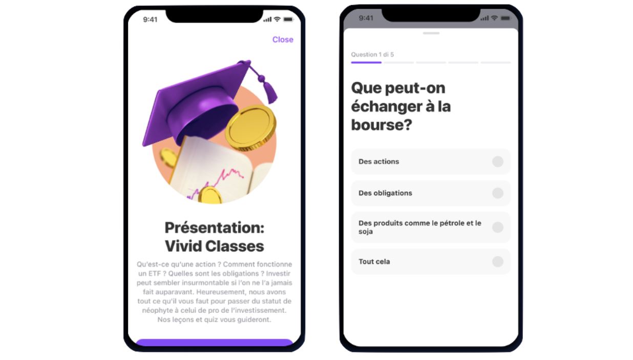 Vivid lance Vivid Classes : des contenus éducatifs pour les néophytes de l'investissement