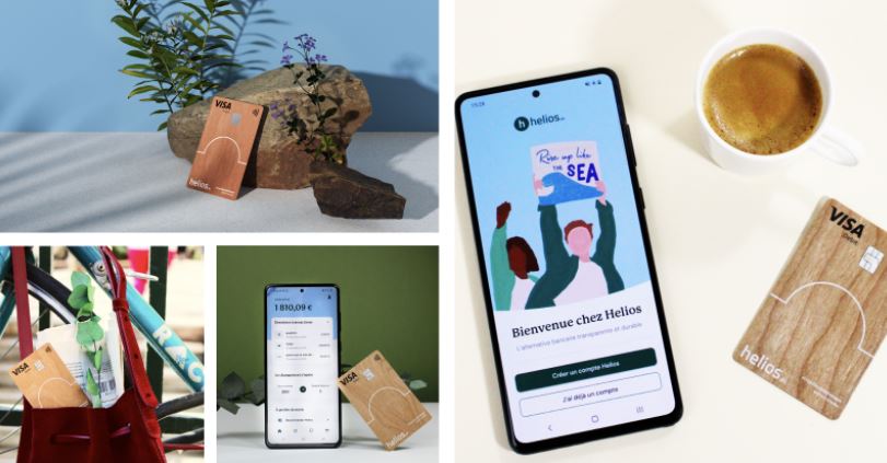 L'écobanque Helios lance la 1ère carte bancaire française en bois !