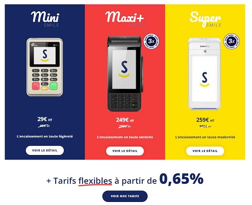 Smile&Pay - Des terminaux de paiement adaptés à chaque besoin