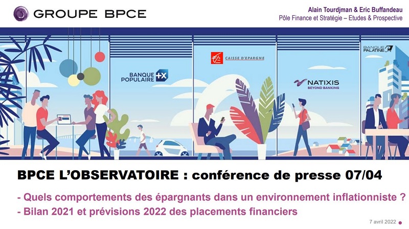 Rendez-vous de l'épargne : les épargnants dans un contexte inflationniste, perspectives 2022