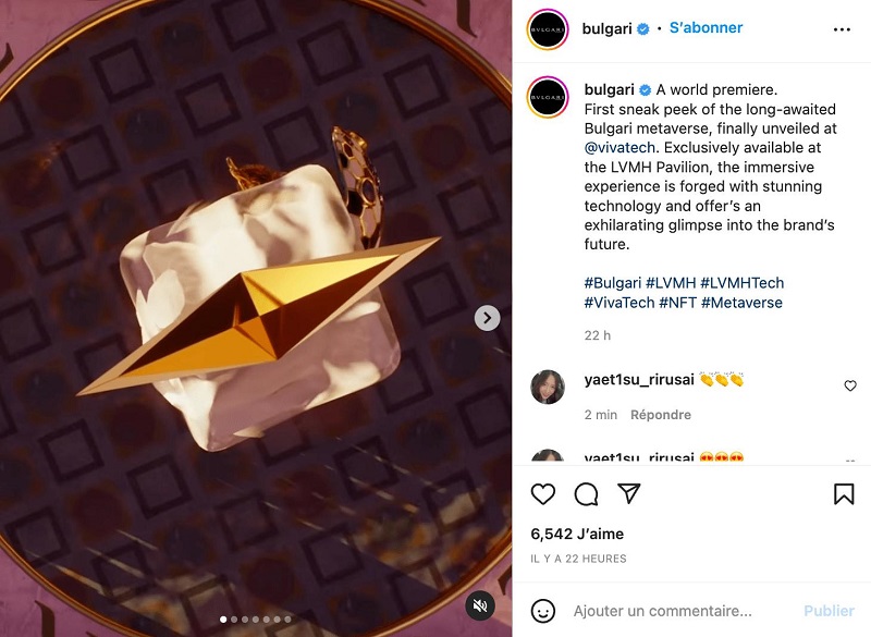VivaTech 2022 sur les réseaux sociaux: coup de projecteur sur le Metaverse VivaTech 2022 sur les réseaux sociaux: coup de projecteur sur le Metaverse