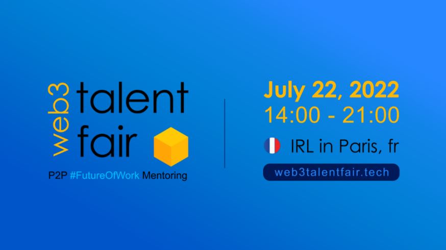 Le salon de recrutement dédié au Web3 arrive avec la Web3TalentFair Le salon de recrutement dédié au Web3 arrive avec la Web3TalentFair