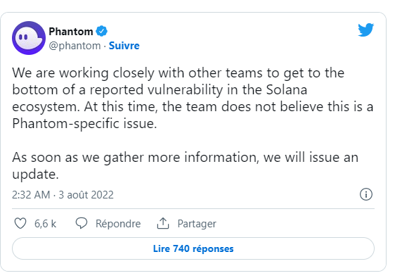 Hack Solana: Comment des milliers d'utilisateurs ont été volés Hack Solana: Comment des milliers d'utilisateurs ont été volés