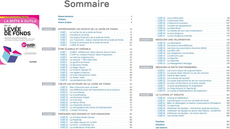 La boîte à outils de la levée de fonds