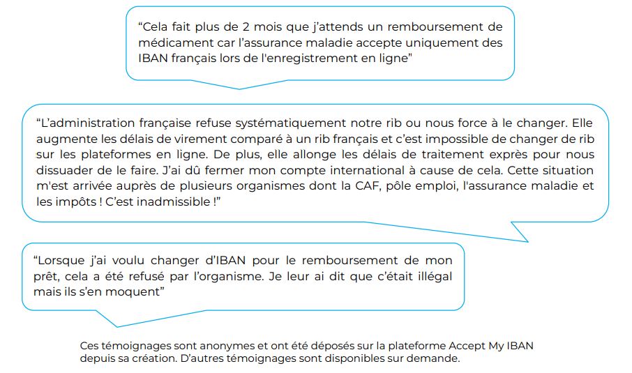 Discrimination à l’IBAN, plus de 800 Français touchés