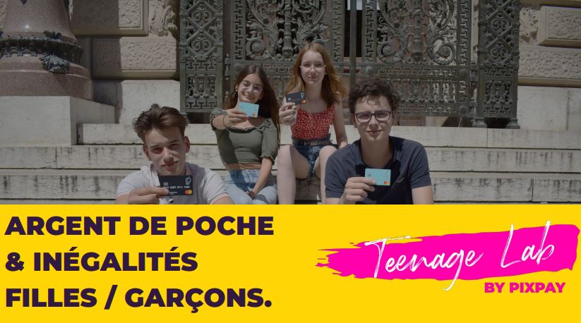 « Argent de poche et inégalités dès l’adolescence » par le Teenage Lab de Pixpay