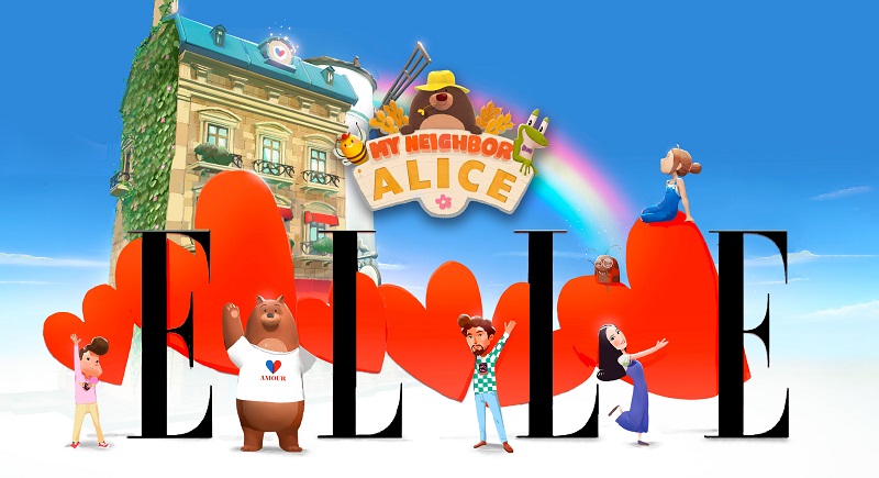 La marque ELLE se lance dans le métavers avec le jeu « My Neighbor Alice »