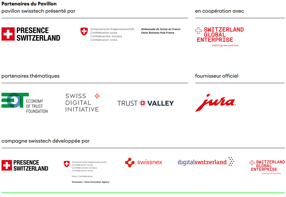 Swisstech présent à VivaTech - L’innovation suisse rayonne pour la 5ème année