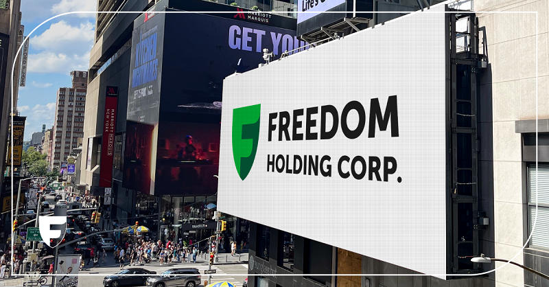 Freedom Holding Corp. annonce une augmentation de 83 % de son chiffre d'affaires