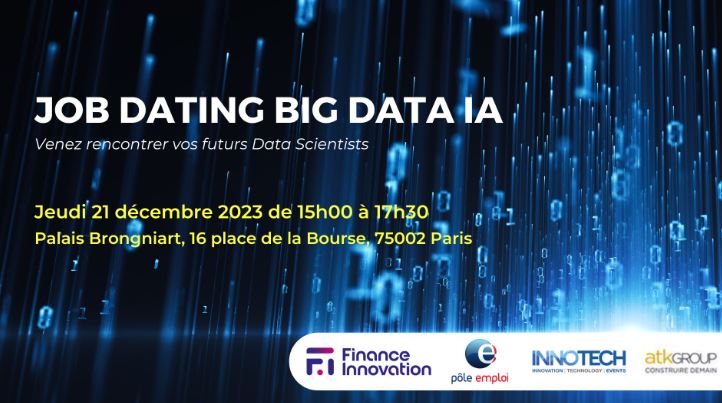 Job Dating IA : venez rencontrer GRATUITEMENT votre futur Data Scientist