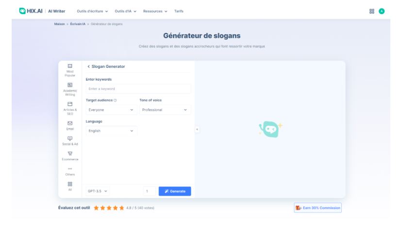 Comment rédiger un slogan accrocheur avec un générateur de slogans IA ?