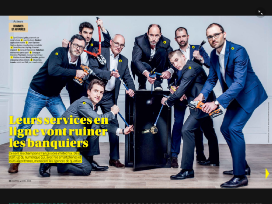 Les champions français des fintechs à l'honneur dans Capital