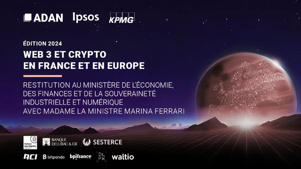 Web 3 et crypto en France et en Europe : poursuite de l’adoption et de la croissance du secteur