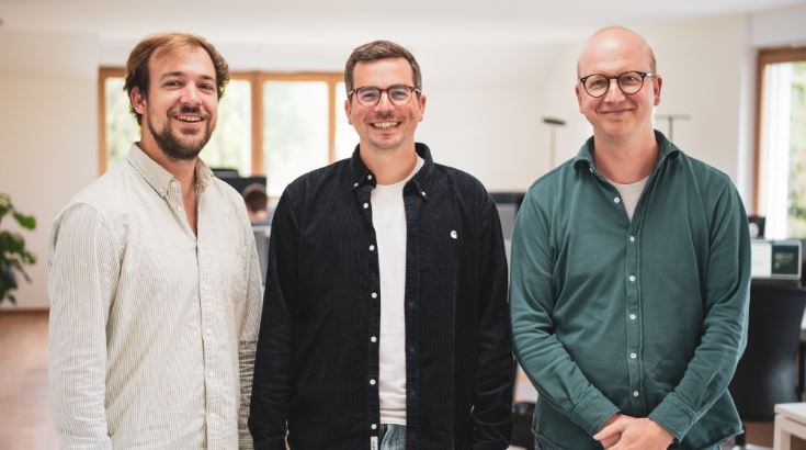 Henry Hertoghe, Gauthier Henroz et Matthieu Hertoghe, les trois fondateurs de Chift. ©Chift
