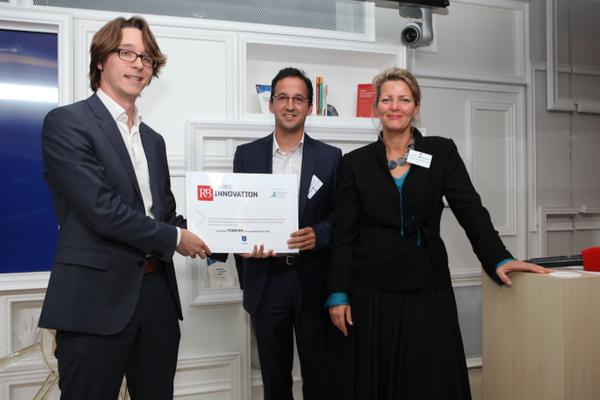 Le prix RB Innovation 2015 décerné à la société fintech Yomoni