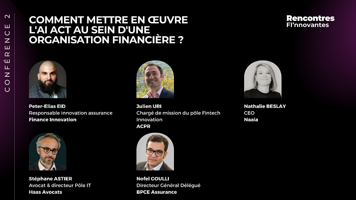 Le règlement européen sur l’Intelligence Artificielle (AI Act) & les services financiers