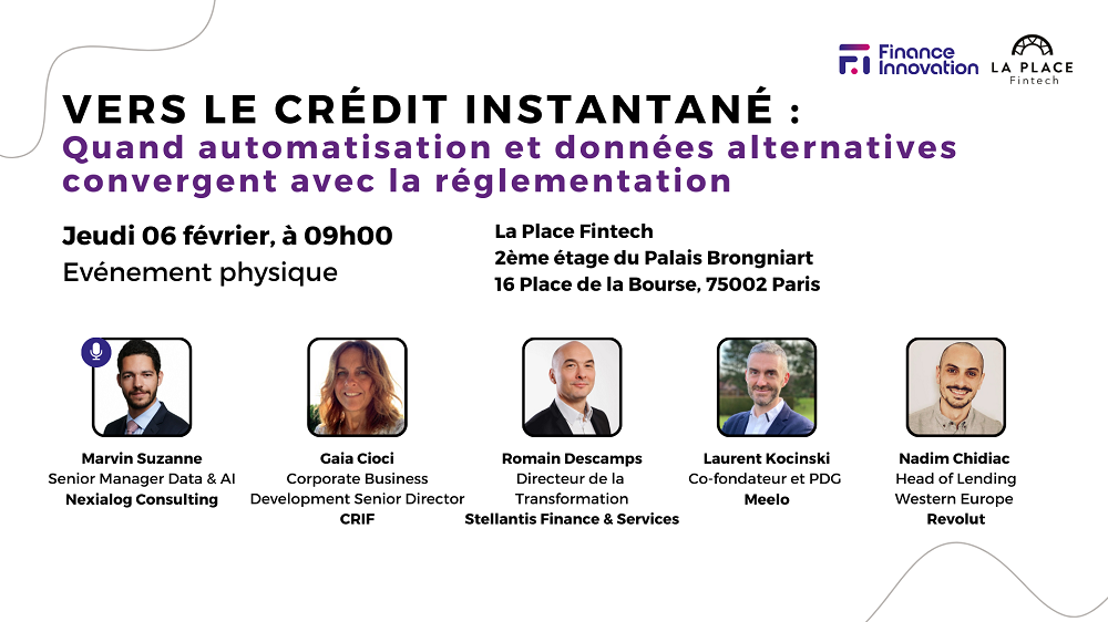 Crédit instantané : automatisation, données et réglementation