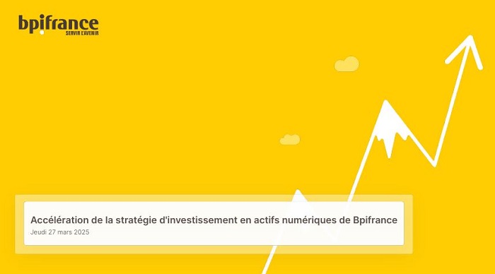 Bpifrance annonce l’accélération de sa stratégie d’investissement en actifs numériques