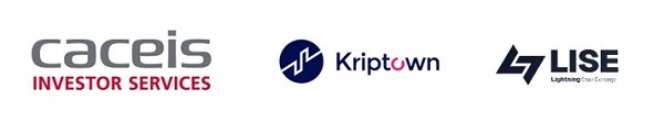 CACEIS entre au capital de Kriptown pour soutenir le lancement de Lise CACEIS entre au capital de Kriptown pour soutenir le lancement de Lise