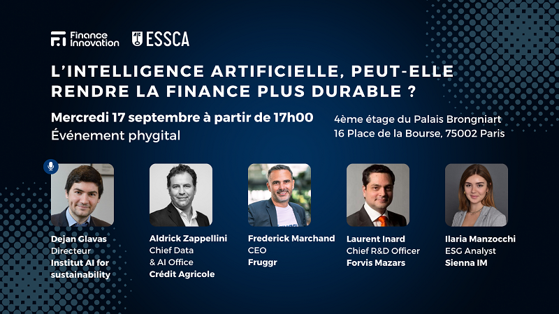 L’intelligence artificielle, peut-elle rendre la finance plus durable ?