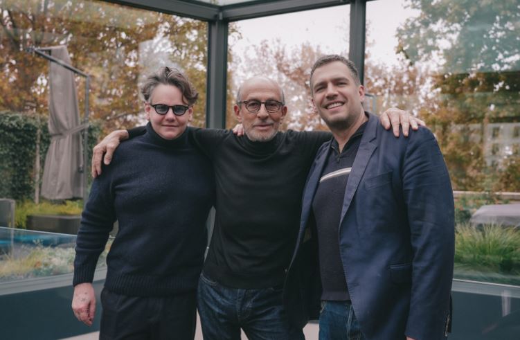 Kevin Crouvizier (COO, Royaltiz), Richard Mille, Christophe Vattier (Président, Royaltiz)