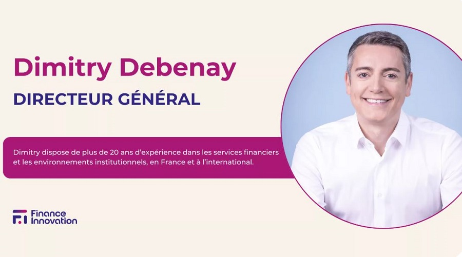 Dimitry Debenay est nommé Directeur général de Finance Innovation