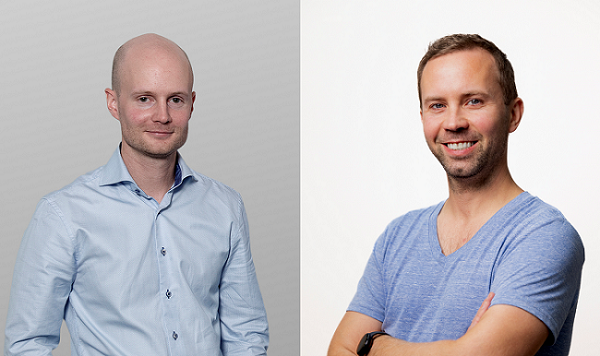 Sven Richard Samdal, Head of Growth chez Signicat et Andreas Mjelde, PDG et co-fondateur de Two