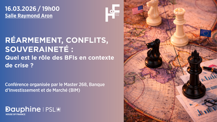 La finance à l'épreuve des algorithmes, des crises et des transitions