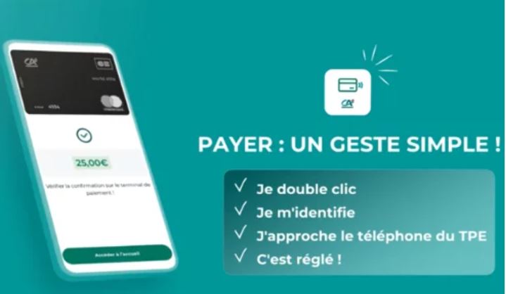 Crédit Agricole, première banque française à lancer sa propre solution de paiement mobile sous iOS