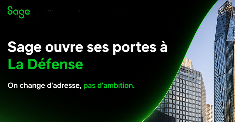 Sage inaugure ses nouveaux bureaux à la Tour Hekla à Paris-La Défense
