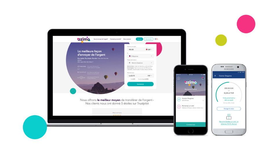 Azimo lève 15 millions de dollars pour consolider sa position en Europe et accélérer son expansion en Asie