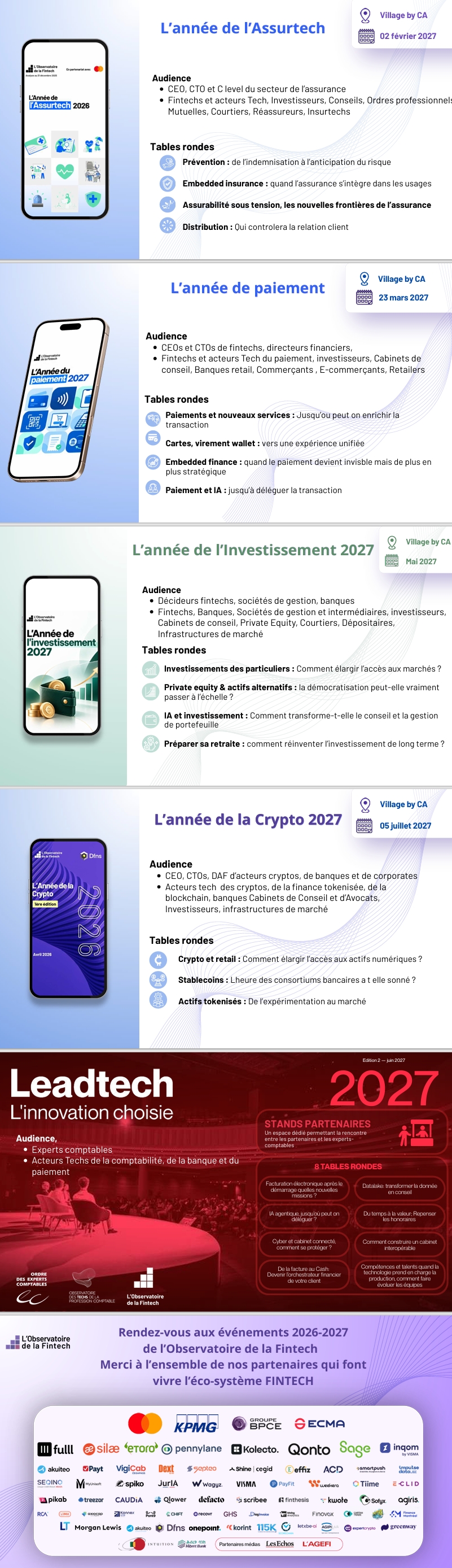 Découvrez le programme 2026-2027 de l’Observatoire de la Fintech
