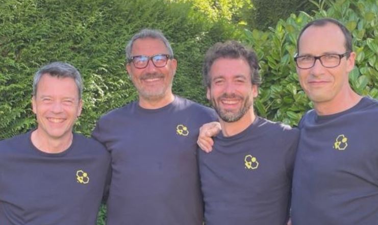 Les 4 co-fondateurs d’Olenbee