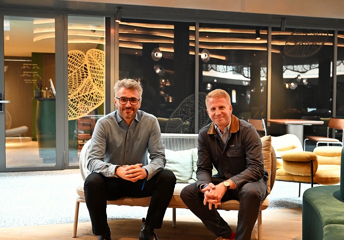 Xavier Marguinaud, VP Insurance et Thomas Renaud, Directeur Général France