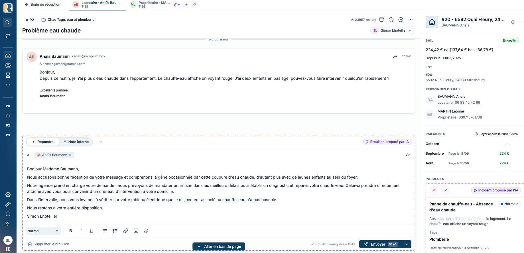 Rivage lance la messagerie intelligente : l'IA qui lit, trie et prépare les  réponses aux e-mails des agences immobilières