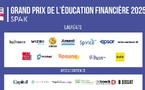 Le Grand Prix de l'Éducation Financière SPAK dévoile ses lauréats