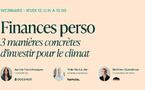 Finances perso : 3 manières concrètes d'investir pour le climat