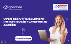 Open Bee obtient son immatriculation définitive* de Plateforme Agréée