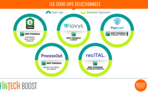 5 start-up intègrent la 3e saison du programme d’accélération Fintech Boost de L’Atelier BNP Paribas